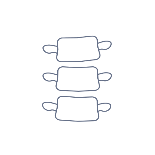 척추 정렬 유지 단계